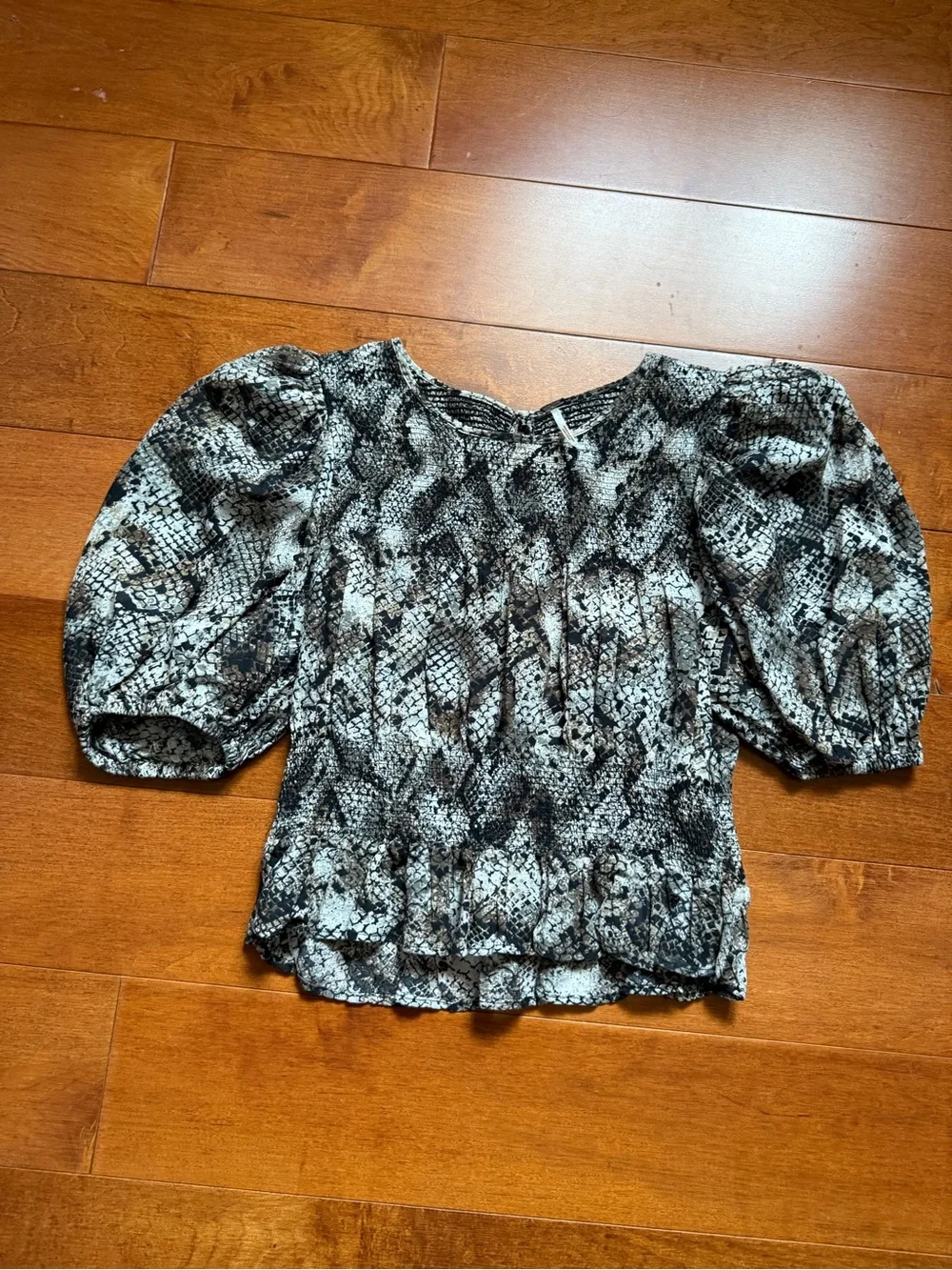Free People smocked waist